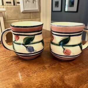 Gail Pittman NOVAK mugs set of 2